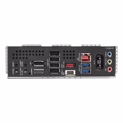 GIGABYTE B840 GAMING X WIFI6E Scheda Madre - CPU AMD Ryzen 9000, VRM 12+2+2 fasi, fino a 7600MHz DDR5(O.C), 2xPCIe 4.0 + 1xPCIe 3.0 M.2, Wi-Fi 6E, LAN 2.5GbE, USB 3.2 Gen 2 - Vista aggiuntiva 4