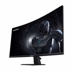 GIGABYTE GS27FCA Monitor gaming curvo 27" FHD - 1920 x 1080, 200Hz, 1ms, 250 cd/m², FreeSync Premium, HDR Ready, HDMI 2.0, DisplayPort 1.4 - Vista aggiuntiva 2