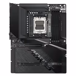 GIGABYTE B850 AORUS STEALTH Scheda Madre – CPU AMD Ryzen Serie 9000, VRM digitale a 14+2+2 fasi, fino a 8200 MHz DDR5 (O.C.), 2× M.2 PCIe 5.0 + 2× M.2 PCIe 4.0, Wi-Fi 7, LAN 5 GbE, USB 3.2 Gen 2 - Vista aggiuntiva 2