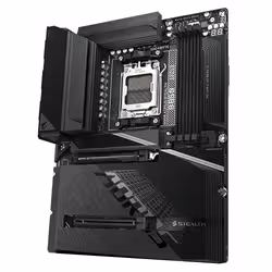 GIGABYTE B850 AORUS STEALTH Scheda Madre – CPU AMD Ryzen Serie 9000, VRM digitale a 14+2+2 fasi, fino a 8200 MHz DDR5 (O.C.), 2× M.2 PCIe 5.0 + 2× M.2 PCIe 4.0, Wi-Fi 7, LAN 5 GbE, USB 3.2 Gen 2 - Vista aggiuntiva 5
