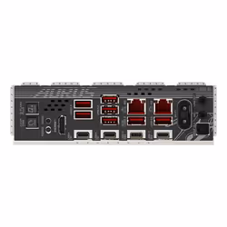 GIGABYTE X870E AORUS MASTER X3D Scheda Madre - Supporta CPU AMD Ryzen 9000, VRM digitale a 18+2+2 fasi, fino a 9000MHz DDR5 (O.C.), 2xPCIe 5.0 + 3xPCIe 4.0, Wi-Fi 7, LAN 10GbE, USB 4 - Vista aggiuntiva 6