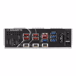 GIGABYTE X870E EAGLE X3D WIFI7 Scheda Madre – Supporta CPU AMD Ryzen 9000, VRM digitale a 14+2+2 fasi, fino a 9000 Hz DDR5 (OC), 1× PCIe 5.0 + 3× PCIe 4.0, Wi-Fi 7, LAN 5 GbE, USB 4 - Vista aggiuntiva 4