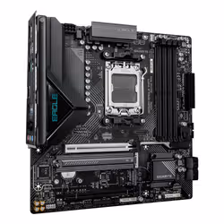 GIGABYTE B850M EAGLE WIFI7 Scheda Madre – CPU AMD Ryzen Serie 9000, VRM digitale a 8+2+2 fasi, fino a 8200 MHz DDR5 (O.C.), 1× M.2 PCIe 5.0 + 1× M.2 PCIe 4.0, Wi-Fi 7, LAN 2.5 GbE, USB 3.2 Gen 2 - Vista aggiuntiva 3
