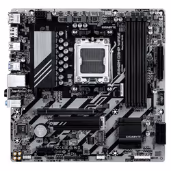 GIGABYTE B840M D3HP WIFI6E Scheda Madre – CPU AMD Ryzen 9000, VRM a 8+2+2 fasi, fino a 8200 MHz DDR5 (O.C.), 2× M.2 PCIe 4.0, Wi-Fi 6E, LAN 1 GbE, USB 3.2 Gen 2 - Vista aggiuntiva 2