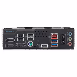 GIGABYTE B840M GAMING X WIFI6E Scheda Madre – CPU AMD Ryzen 9000, VRM a 8+2+2 fasi, fino a 8200 MHz DDR5 (O.C.), 2× M.2 PCIe 4.0, Wi-Fi 6E, LAN 2,5 GbE, USB 3.2 Gen 1 - Vista aggiuntiva 4