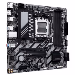 GIGABYTE B840M D3HP Scheda Madre – CPU AMD Ryzen 9000, VRM a 8+2+2 fasi, fino a 8200 MHz DDR5 (O.C.), 2× M.2 PCIe 4.0, LAN 1 GbE, USB 3.2 Gen 2 - Vista aggiuntiva 3
