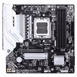 GIGABYTE B840M GAMING PLUS WIFI6E Scheda Madre – CPU AMD Ryzen 9000, VRM a 8+2+2 fasi, fino a 8200 MHz DDR5 (O.C.), 2× M.2 PCIe 4.0, Wi-Fi 6E, LAN 1 GbE, USB 3.2 Gen 2 - Vista aggiuntiva 2