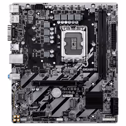 GIGABYTE H810M S2H GEN5 Scheda Madre – CPU Intel Core Ultra (Serie 2), VRM a 4+1+2 fasi, fino a 6400 MHz DDR5, 1× M.2 PCIe 4.0, LAN 1 GbE, USB 3.2 Gen 1 - Vista aggiuntiva 2