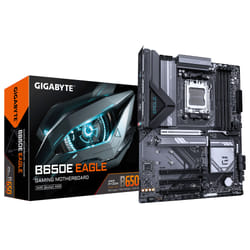 GIGABYTE B650E EAGLE Scheda Madre – CPU AMD Ryzen 9000 Series, VRM a 8+2+2 fasi, fino a 8200 MHz DDR5 (OC), 1x PCIe 5.0 + 2x PCIe 4.0 M.2, LAN 2.5 GbE, USB 3.2 Gen 2