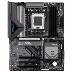 GIGABYTE B650E EAGLE Scheda Madre – CPU AMD Ryzen 9000 Series, VRM a 8+2+2 fasi, fino a 8200 MHz DDR5 (OC), 1x PCIe 5.0 + 2x PCIe 4.0 M.2, LAN 2.5 GbE, USB 3.2 Gen 2 - Vista aggiuntiva 2