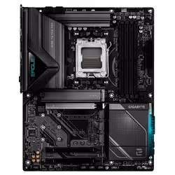 GIGABYTE X870E EAGLE WIFI7 Scheda Madre – Supporto per CPU AMD Ryzen 9000, VRM digitale a 16+2+2 fasi, fino a 8200 MHz DDR5 (OC), 1x PCIe 5.0 + 3x PCIe 4.0, Wi-Fi 7, LAN 5 GbE, USB 4 - Vista aggiuntiva 2