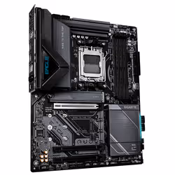 GIGABYTE X870E EAGLE WIFI7 Scheda Madre – Supporto per CPU AMD Ryzen 9000, VRM digitale a 16+2+2 fasi, fino a 8200 MHz DDR5 (OC), 1x PCIe 5.0 + 3x PCIe 4.0, Wi-Fi 7, LAN 5 GbE, USB 4 - Vista aggiuntiva 3