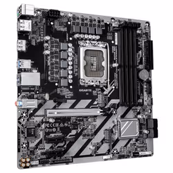 GIGABYTE B860M D3W Scheda Madre – CPU Intel Core Ultra Series, VRM a 4+1+2 fasi, fino a 9066 MHz DDR5, 2x PCIe 4.0 M.2, LAN 1 GbE, USB 3.2 Gen 1 - Vista aggiuntiva 3