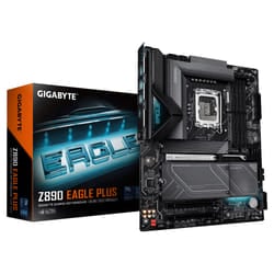 GIGABYTE Z890 EAGLE PLUS Scheda Madre – Supporto per CPU Intel Core Ultra (Serie 2), VRM a 14+1+2 fasi, fino a 9466 MHz DDR5 (OC), 1x PCIe 5.0 M.2 + 3x PCIe 4.0 M.2, LAN 2.5 GbE, USB4