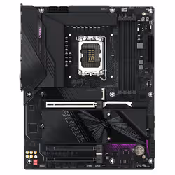 GIGABYTE Z890 AORUS ELITE WIFI7 PLUS Scheda Madre – Supporta CPU Intel Core Ultra (Serie 2), VRM a 16+1+2 fasi, fino a 9466 MHz DDR5 (OC), 1x PCIe 5.0 + 3x PCIe 4.0, Wi-Fi 7, LAN 5 GbE, USB 4 - Vista aggiuntiva 2