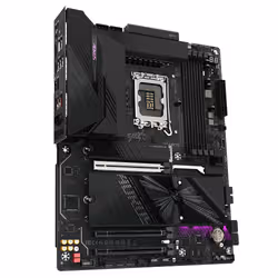 GIGABYTE Z890 AORUS ELITE WIFI7 PLUS Scheda Madre – Supporta CPU Intel Core Ultra (Serie 2), VRM a 16+1+2 fasi, fino a 9466 MHz DDR5 (OC), 1x PCIe 5.0 + 3x PCIe 4.0, Wi-Fi 7, LAN 5 GbE, USB 4 - Vista aggiuntiva 3