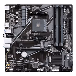 GIGABYTE B550M K WIFI6E Scheda Madre – CPU AMD Ryzen 5000, fino a 4733 MHz DDR4, 1x PCIe 4.0 + 1x PCIe 3.0 M.2, Wi-Fi 6E, LAN 1 GbE, USB 3.2 Gen 1 - Vista aggiuntiva 2