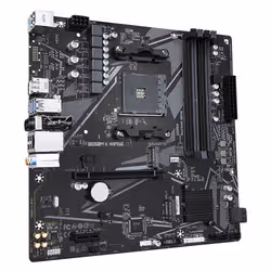 GIGABYTE B550M K WIFI6E Scheda Madre – CPU AMD Ryzen 5000, fino a 4733 MHz DDR4, 1x PCIe 4.0 + 1x PCIe 3.0 M.2, Wi-Fi 6E, LAN 1 GbE, USB 3.2 Gen 1 - Vista aggiuntiva 3
