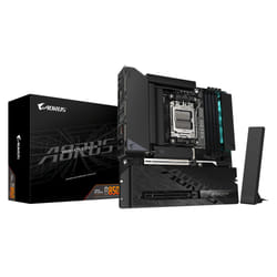 GIGABYTE B850M AORUS STEALTH Scheda Madre – CPU AMD Ryzen Serie 9000, VRM digitale a 8+2+2 fasi, fino a 8200MHz DDR5 (OC), 1xPCIe 5.0 + 2xPCIe 4.0 M.2, Wi-Fi 7, LAN 5GbE, USB 3.2 Gen 2