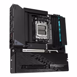 GIGABYTE B850M AORUS STEALTH Scheda Madre – CPU AMD Ryzen Serie 9000, VRM digitale a 8+2+2 fasi, fino a 8200MHz DDR5 (OC), 1xPCIe 5.0 + 2xPCIe 4.0 M.2, Wi-Fi 7, LAN 5GbE, USB 3.2 Gen 2 - Vista aggiuntiva 3