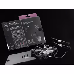 Cooler Master JetFlo 120 Case per computer Ventilatore 12 cm Nero, Bianco - Vista aggiuntiva 4