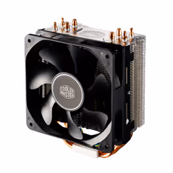 Cooler Master Hyper 212X, Refrigeratore, 12 cm, 600 Giri/min, 1700 Giri/min, Alluminio, Nero, Rame
