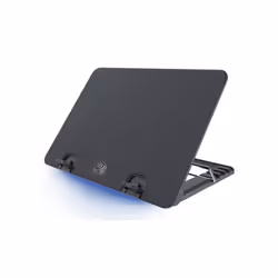 Cooler Master Ergostand IV, Supporto per computer portatile, Nero, Metallo, Plastica, Gomma, 43,2 cm (17"), 1 pz, 14 cm