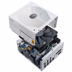 Cooler Master V550 Gold-V2 White Edition alimentatore per computer 550 W 24-pin ATX ATX Bianco - Vista aggiuntiva 4