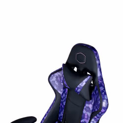 Cooler Master Gaming Caliber R1S CAMO Poltrona per gaming Seduta imbottita Nero, Viola - Vista aggiuntiva 7
