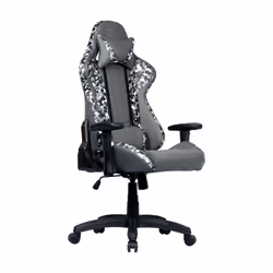 Cooler Master Gaming Caliber R1S CAMO Poltrona per gaming Seduta imbottita Nero, Grigio, Bianco - Vista aggiuntiva 5