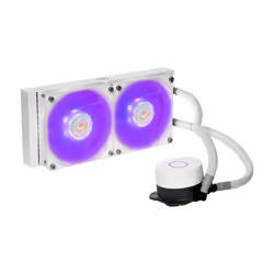 Cooler Master MasterLiquid ML240L V2 RGB White Edition Processore Raffreddatore di liquidi tutto in uno 12 cm Bianco - Vista aggiuntiva 4