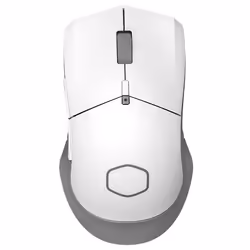 Cooler Master MM311, Ambidestro, Ottico, RF Wireless, 10000 DPI, Bianco
