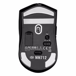 Cooler Master Periferiche MM712 mouse Gaming Ambidestro RF Wireless + Bluetooth + USB Type-A Ottico 19000 DPI - Vista aggiuntiva 6