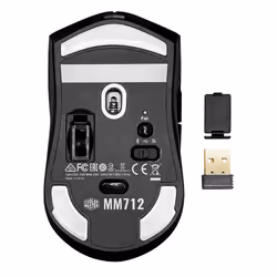 Cooler Master Periferiche MM712 mouse Gaming Ambidestro RF Wireless + Bluetooth + USB Type-A Ottico 19000 DPI - Vista aggiuntiva 7