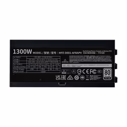 Cooler Master V1300 Platinum 30th Anniversary alimentatore per computer 1300 W 24-pin ATX ATX Nero - Vista aggiuntiva 5