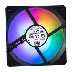 Cooler Master Mobius 120P ARGB Case per computer Ventilatore Nero - Vista aggiuntiva 4