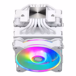 Cooler Master Hyper 622 Halo White Processore Raffreddatore d'aria 12 cm Bianco - Vista aggiuntiva 7