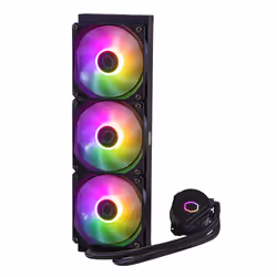 Cooler Master MasterLiquid 360L Core ARGB Processore Kit di raffreddamento a liquido 12 cm Nero - Vista aggiuntiva 4