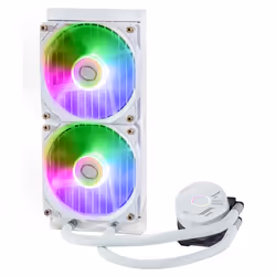 Cooler Master MasterLiquid 240L Core ARGB White Processore Kit di raffreddamento a liquido 12 cm Bianco - Vista aggiuntiva 4