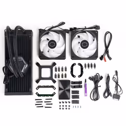 Cooler Master MasterLiquid 240 ATMOS Processore Kit di raffreddamento a liquido 12 cm Nero - Vista aggiuntiva 7