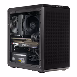 Cooler Master Q300L V2 Mini Tower Nero, Trasparente - Vista aggiuntiva 7