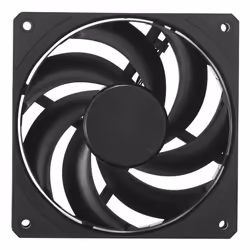 Cooler Master Mobius 120 Black Edition Case per computer Ventilatore 12 cm Nero 1 pz