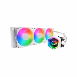 Cooler Master MasterLiquid Core II Series, Kit di raffreddamento a liquido, 12 cm, 650 Giri/min, 1750 Giri/min, 120 m³/h, Bia ...