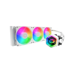 Cooler Master MasterLiquid Core II Series Processore Kit di raffreddamento a liquido 12 cm Bianco 1 pz