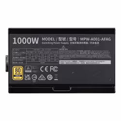 Cooler Master Elite Gold 1000 alimentatore per computer 1000 W 24-pin ATX ATX Nero - Vista aggiuntiva 4