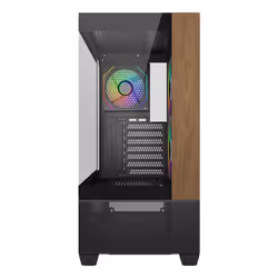 Cooler Master Elite 690 Wood Midi Tower Nero - Vista aggiuntiva 2