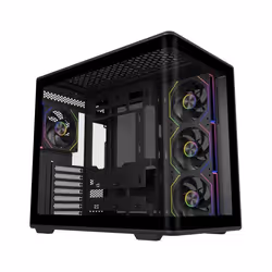 Cooler Master Elite 600 Tower Nero, Trasparente - Vista aggiuntiva 2