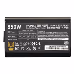 Cooler Master Elite Gold 850 alimentatore per computer 850 W 24-pin ATX ATX Nero - Vista aggiuntiva 4