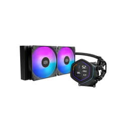 Cooler Master MasterLiquid Core Nex Digital Processore Kit di raffreddamento a liquido 12 cm Nero 1 pz