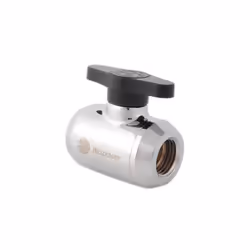 Bitspower BP-MVV-SLBK, Nero, Argento, 1/4", 23 mm, 36 mm, 35,7 mm